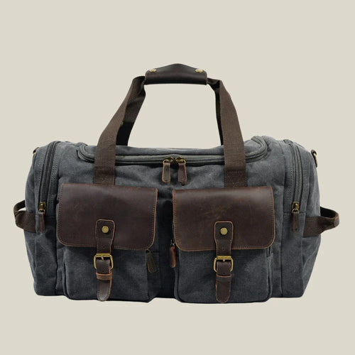 Oakern Expedition Duffel – Vintage Canvas Travel Bag