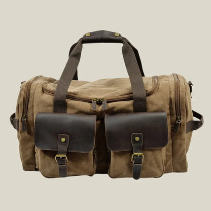 Oakern Expedition Duffel – Vintage Canvas Travel Bag