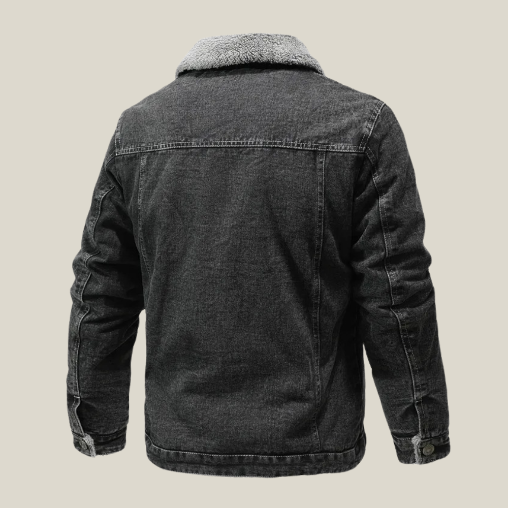 Oakern Sherpa-Lined Denim Jacket