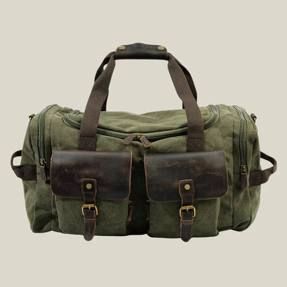 Oakern Expedition Duffel – Vintage Canvas Travel Bag