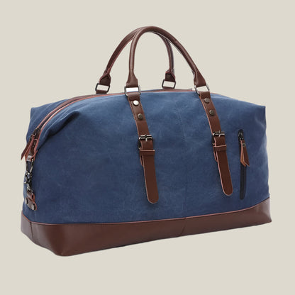 Oakern Heritage Duffel – Waxed Canvas & Leather Travel Bag