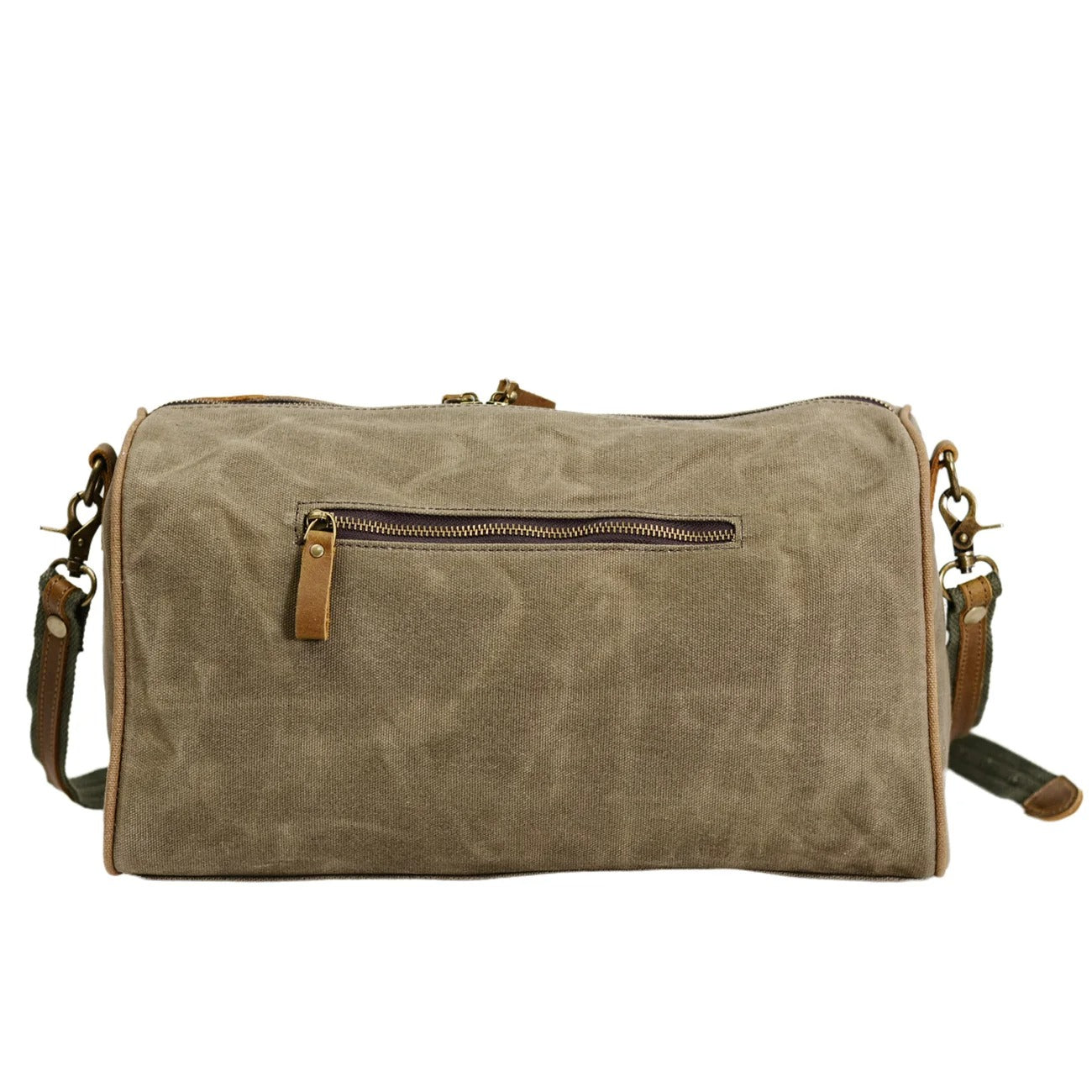 Oakern Pathfinder Duffel – Waxed Canvas & Leather Travel Bag